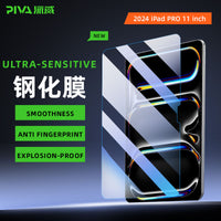 PIVA 0.25mm Ultra-Thin Gaming Tempered Glass for iPad Pro 11" (M4/M5) – Super Sensitive, 9H Hardness, HD Clear & Bubble-Free - 2024/2025 MODELS
