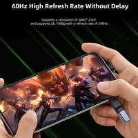 PIVA FPC Mobile Phone Tail Plug Protector Full Functionality Support 4K60Hz PD60w 10Gbps for Android IOS Phone
