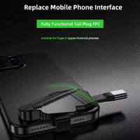 PIVA FPC Mobile Phone Tail Plug Protector Full Functionality Support 4K60Hz PD60w 10Gbps for Android IOS Phone