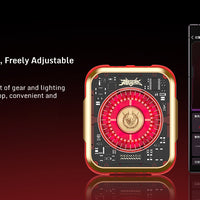 RedMagic 5 Pro Magnetic Phone Cooler – Fan Sun Wukong Red , 36W RGB with Clip,Tablet and Mobile  (LEBANON ONLY)