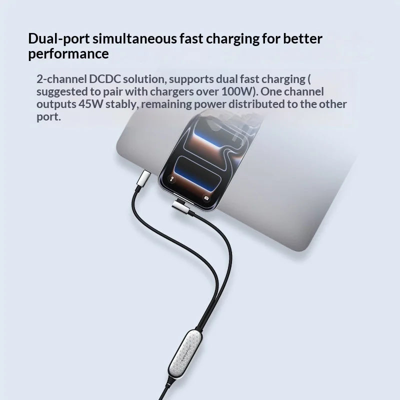 RedMagic DAO 100W 2-in-1 USB-C cable