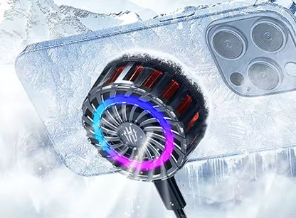 ريد ماجيك Cooler 4 Pro رادياتير مغناطيسي ثلج FunCooler LED 27W تبريد شبه موصل لألعاب الهاتف آيفون