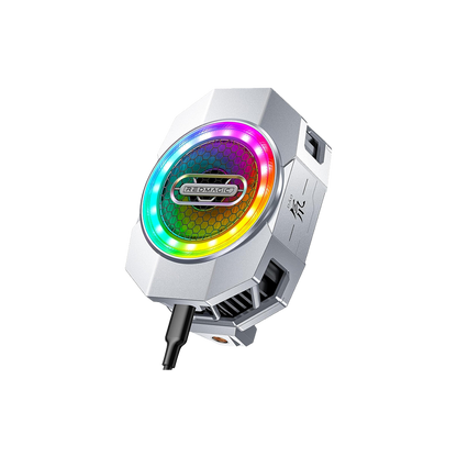 RedMagic 6 Mobile Cooler for Gaming, 30W with Retractable Clip RGB LED