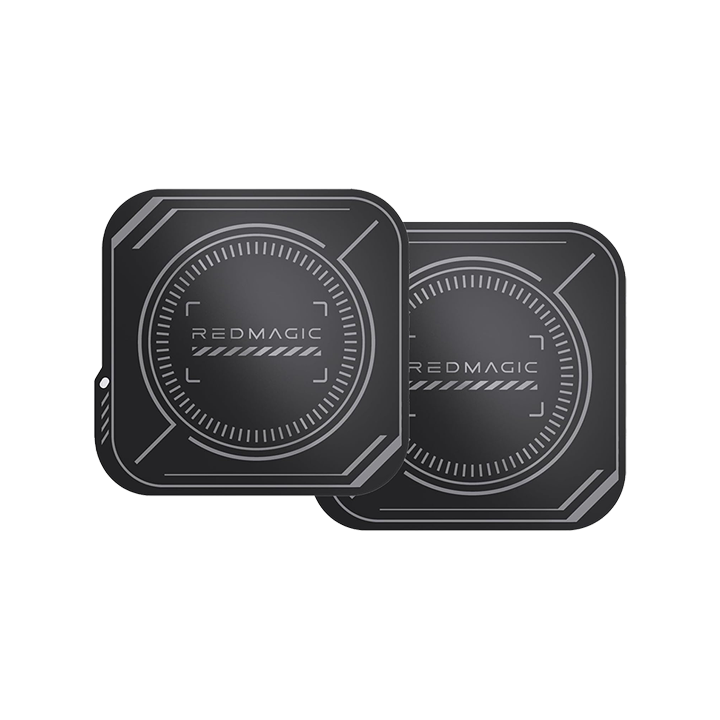 RedMagic Magnetic Suction Sheet for Cell Phone Cooler 5/6Pro, 2 pcs 2.7 inch Thermally Conductive Steel Plate with Strong Adhesive, Compatible for Most Cooling Devices or Magnetic Attachments (UAE ONLY)
