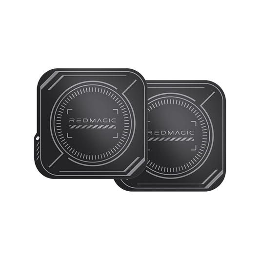 RedMagic Magnetic Suction Sheet for Cell Phone Cooler 5/6Pro, 2 pcs 2.7 inch Thermally Conductive Steel Plate with Strong Adhesive, Compatible for Most Cooling Devices or Magnetic Attachments (UAE ONLY)