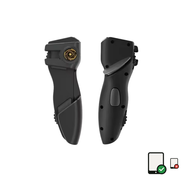 MEMO Six Finger  AUTO-LASER Gamepad Joystick Controller AK-PAD8K for PUBG Aim Shooting L1 R1 Game Trigger Handle for IPad IOS Android Tablet