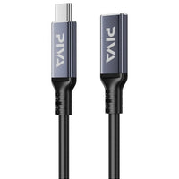 PIVA USB-C Extension Cable Thunderbolt 4 (Male to Female), 50cm Length, 40Gbps Data Transfer, PD 240W Fast Charging, 8K@60Hz Video Output, High-Performance Data, Audio & Video Transmission, Durable Design, Compatible with Smartphones, RedMagic, iPhone