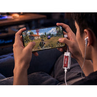 PIVA G41 4-in-1 Gaming Adapter & Converter, Type-C to 3.5mm Audio DAC 32Bit/384Khz & USB 2.0 Data Transfer Hub, PD 60W Fast Charging with Power Display, 480Mbps High-Speed, Compatible with RedMagic, iPad, iPhone, Samsung Mobile, Laptops, Mobile Phones