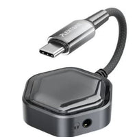 PLEXTONE GS1 Pro Gaming Adapter & Converter Dongle, 2-in-1 USB-C to 3.5mm AUX Audio Adapter with 60W Fast Charging, Hi-Res Earphone Sound Converter with Mic Support – Compatible with RedMagic, iPad, iPhone, Samsung, Android Phones, Laptops & Gaming Device