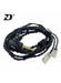 D 10-2 Hi-Fi Oxygen-Free Copper Audio Cable, 3.5mm Plug, 2-Pin Detachable Earphone Upgrade Cable for IEM Monitor Headphones, Compatible with KZ, CCA, TRN, QKZ, CVJ