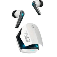 Machenike TH60 Pro Ai Gaming Earbuds TWS – Bluetooth 5.4, Ultra Low Latency, Wireless Gaming AirPods with ANC, Dual Sound Modes (Gaming & Music), ENC Mic, IPX5 Waterproof, USB-C Fast Charging – Compatible with RedMagic, iPhone, iPad, Android, Samsung