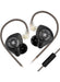KZ EDX Pro X IEM in Ear Earphone, Single Dynamic Driver HiFi in-Ear Monitor with Ergonomic Shape, Wired Gaming Earbud, Detachable Cable for Audiophile (With Mic)