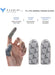 DigiFlydigi Original P1 Lite Gaming Finger Sleeves – Ultra-Thin 0.3mm FlySilver Superconductive Cloth, 40D Nylon, High Durability, Anti-Sweat & Anti-Slip, Ultra-Sensitive Touch – Compatible with iPhone, iPad, RedMagic, Samsung – PUBG, COD & FPS Gaming ( 1