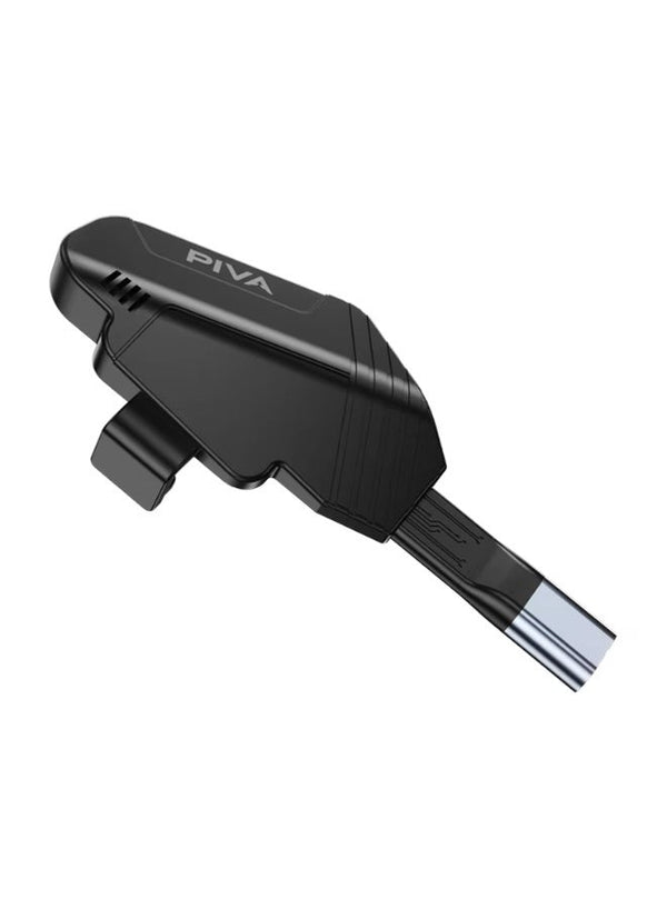 واقي PIVA Gaming FPC Elbow Tail Plug Type C – تصميم Ergonomic بزاوية 90 درجة، دعم 4K@60Hz، شحن سريع 60W ونقل بيانات 10Gbps لـ RedMagic و iPhone و Samsung و أجهزة Android والهواتف الذكية