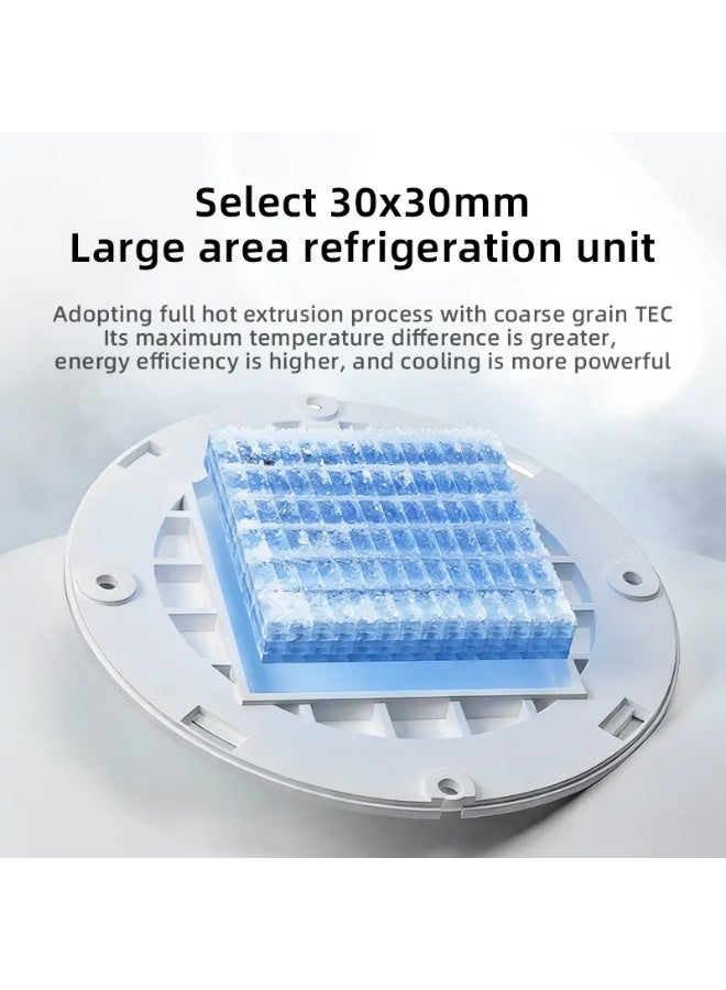 PIVA X30 27W Super Power Magnetic Phone Cooler, Fast Semiconductor Cooling Fan R