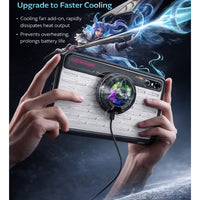 RedMagic Astra Cooling Protective Case and Cover By Coostart – Hollow Design for Heat Dissipation, Magnetic Support for Cooler Attachment, High-Transparency Clear Material, Shock-Resistant, Ultra-Thin and Lightweight for Gaming