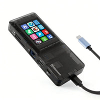 Mirabox H1 8 in 1 Smart Docking Station with Built-in Touch Display Screen, Mult