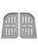 Z25 2pcs Soft Silicone Auxiliary Mobile Game Holder Tablet Grips Handle Gaming Accessories for PUBG iPad Non-slip Anti-mistouch
