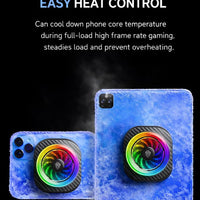 Phone Cooler RedMagic 8 Pro Magnetic Phone/Tablet Cooler – 36W Ultra-Cooling Gaming Fan with 65W DAO Charger, Graphene Heatsink, Magnetic Mount & Clip – Powerful Cooling Fan for Smartphones, Tablets, iPad & Steam Deck (Perfect for PUBG Mobile, COD & More)