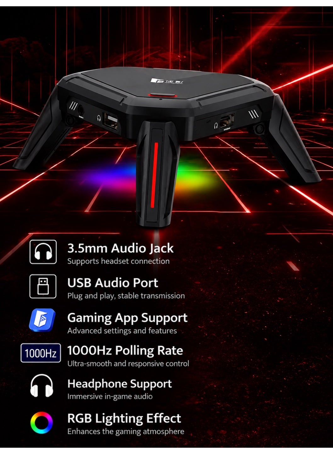 Gamwing Scorpion 2 Keyboard & Mouse Converter for Mobile Gaming by – Low Latency