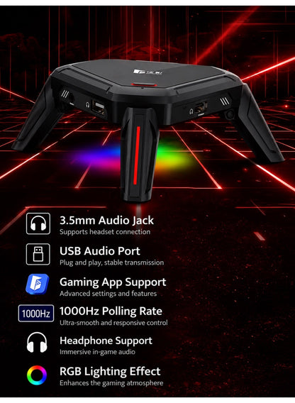 Gamwing Scorpion 2 Keyboard & Mouse Converter for Mobile Gaming by – Low Latency
