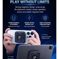 Phone Cooler RedMagic 5 – 30W Magnetic Gaming Fan with Semiconductor Heatsink | Magnetic Mobile Cooler for Android, iPhone, iPad & Tablets – Ideal for Mobile Gaming & Live Streaming