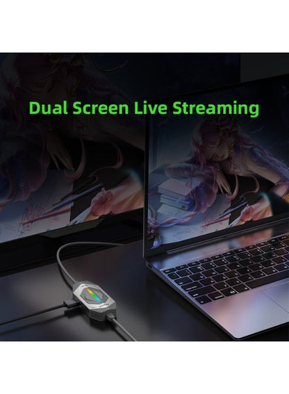 PIVA VD03 1080P 60Hz Video Capture Card USB3.0 Game Docking Station PD60W Fast C