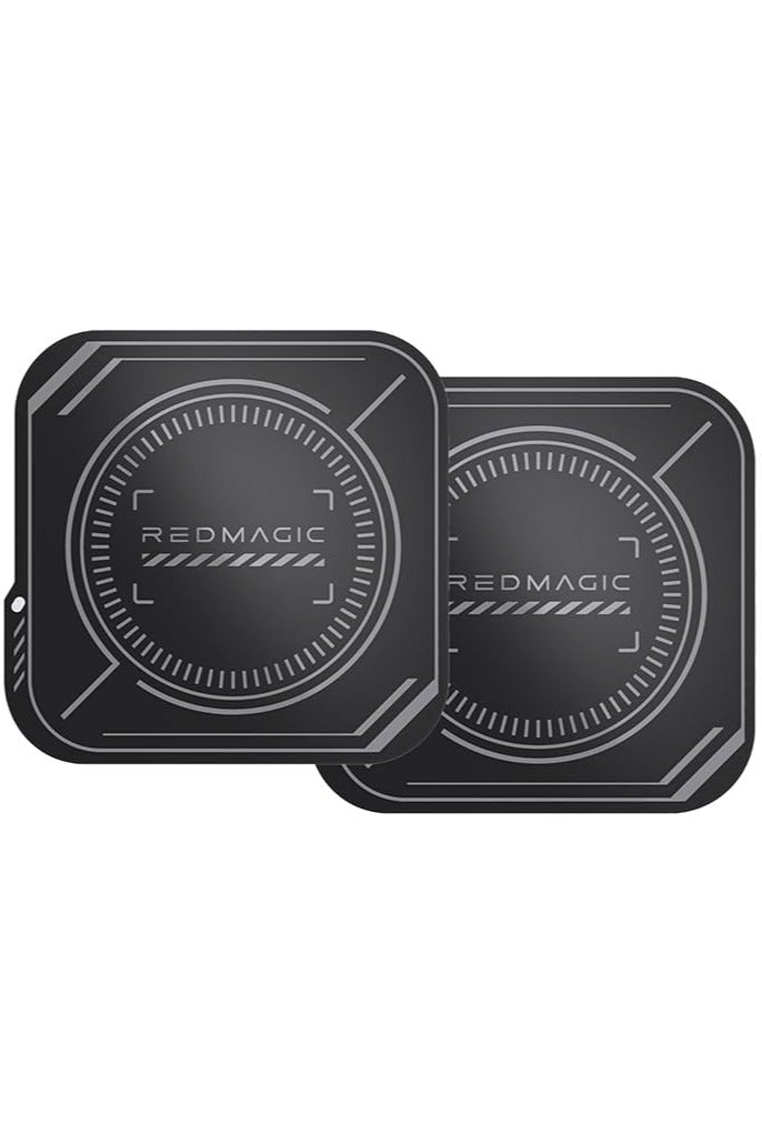 Magnetic Suction Sheet for Cell Phone Cooler by RedMagic, for Phones and Tablets, 2 pcs Thermally Conductive Steel Plate with Strong Adhesive, Compatible for Most Cooling Devices or Magnetic Attachments