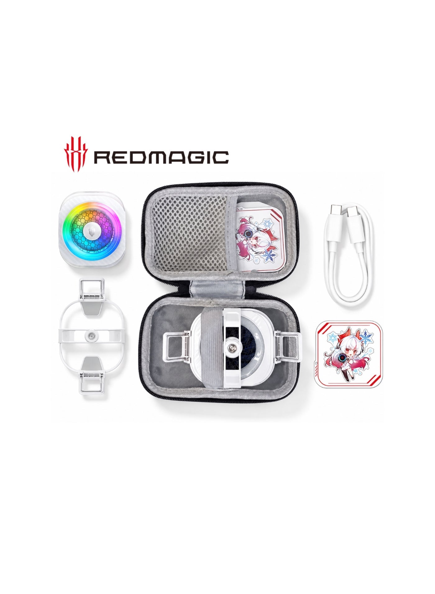 RedMagic Original Phone Cooler Carrying Case, Portable Hard-Shell Protective Sto