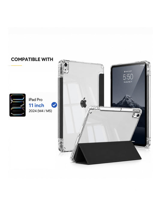 Generic Premium Acrylic Clear Case for iPad Pro 11 Inch 2024 (M4 / M5) – Anti-Be