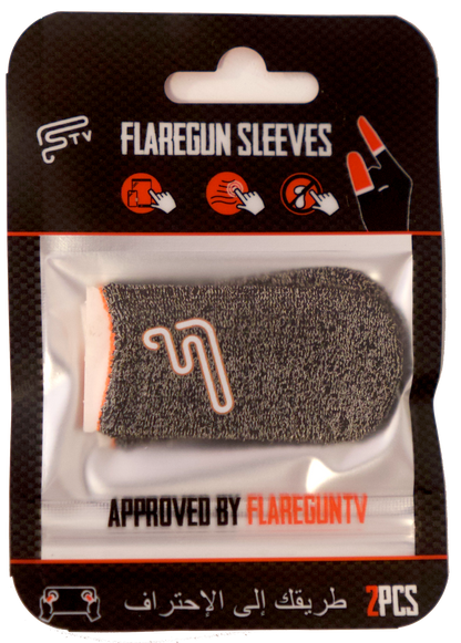 2 Flaregun Sleeves - Silver Black Fiber