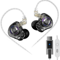 KZ Gale IEM Type-C Gaming with Built-in DSP Sound Card & Mic, Compatible with Re
