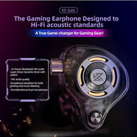 KZ Gale IEM Type-C Gaming with Built-in DSP Sound Card & Mic, Compatible with Re