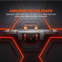 BIGBIGWON Mecharger Plus M3 Mobile Gaming Trigger Controller, L1/R1 High Precision Mechanical Buttons, Zero Delay Touch Mapping, Ergonomic Clamp Design Gamepad for PUBG & COD, Compatible with iPhone, Samsung Galaxy, RedMagic, Xiaomi & Android Phones