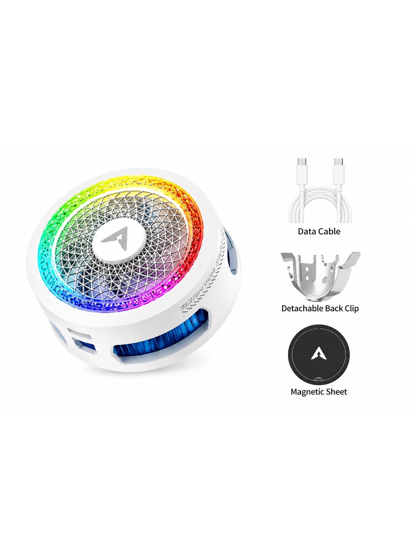 PIVA B3 Phone & iPad Cooler, 25W Magnetic Cooling Fan, Ultra-Quiet Portable Cool