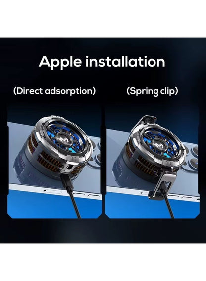 Memo CX08 Magnetic Smartphone Cooler, 15 W Fast Cooling Semiconductor Radiator F