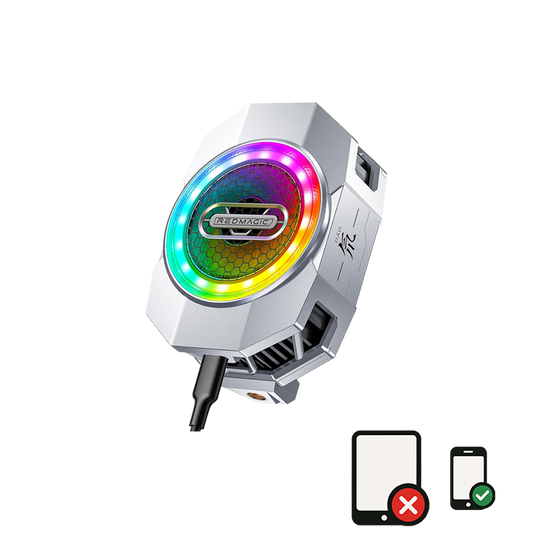 RedMagic 6 Mobile Cooler for Gaming, 30W with Retractable Clip RGB LED (UAE ONLY)