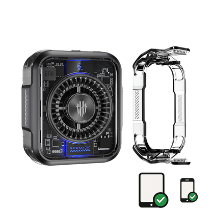 RedMagic 5 Magnetic Mobile Cooler for Gaming, 30W with CLIPS for Tablet and Mobile