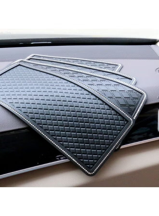 Car Air Freshener Helicopter Solar Energy Rotating Aromatherapy Aviation Al Alloy Diffuser Interior Decoration Accessories Diffuser For Car & Home Car Perfumes - INCLUDES NON SLIP MAT and AIR FRESHENER ESSENTIAL OIL