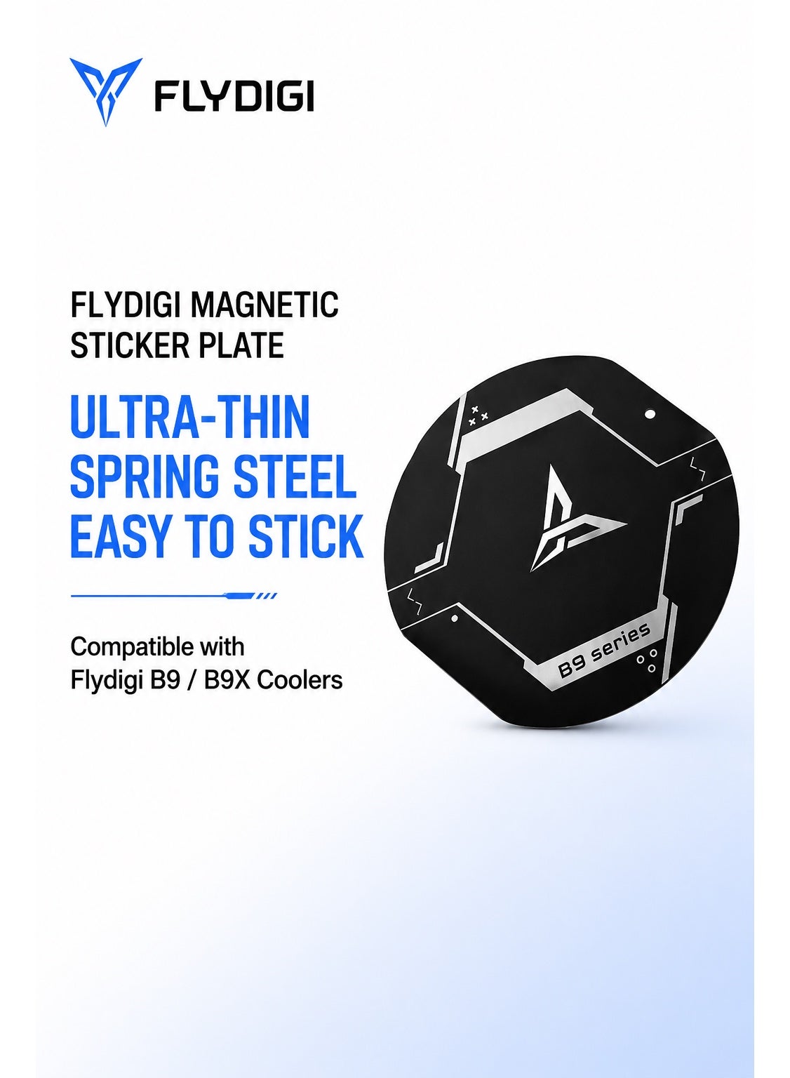 Flydigi Magnetic Sticker Plate for B9 / B9X Mobile Phone Coolers – Ultra-Thin Sp