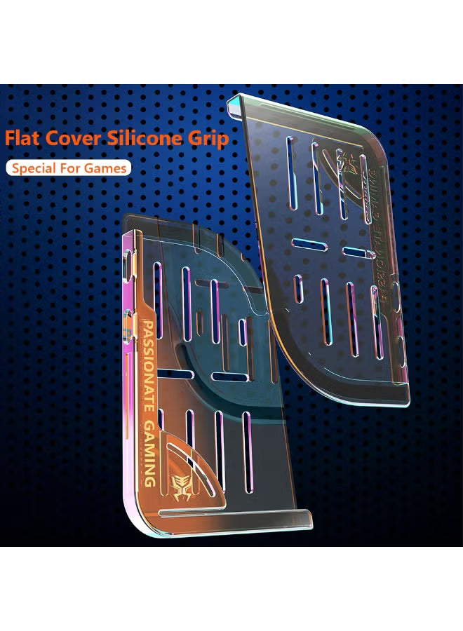 Z25 2pcs Soft Silicone Auxiliary Mobile Game Holder Tablet Grips Handle Gaming Accessories for PUBG iPad Non-slip Anti-mistouch