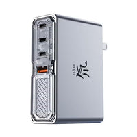 RedMagic 140W Quad-Port Multi Charger GaN 6 Pro Fast Charger, Compact Design, Foldable Pins, NeoCharger 3.0, For RedMagic Astra, Nova, iPad, Tablets, iPhone, MacBook, Laptops - Includes Cable (US Version)