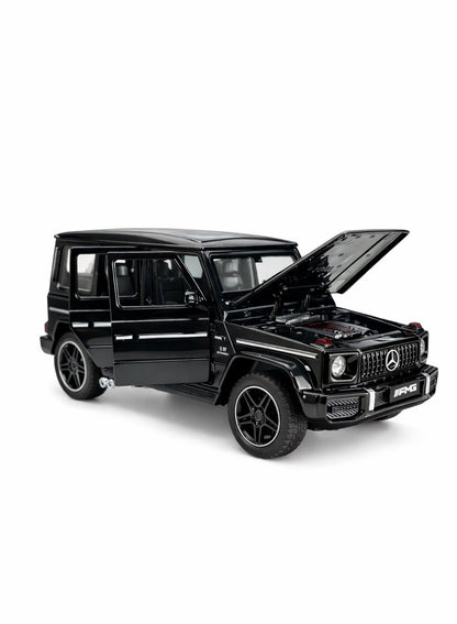Mercedes-Benz AMG G63 G CLASS Concept – Premium Black Model SUV with Opening Doors, Perfect for Gifts, Office Desk Decoration, Kids’ Rooms, and Collectors