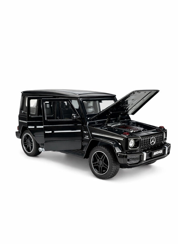 Mercedes-Benz AMG G63 G CLASS Concept – Premium Black Model SUV with Opening Doors, Perfect for Gifts, Office Desk Decoration, Kids’ Rooms, and Collectors