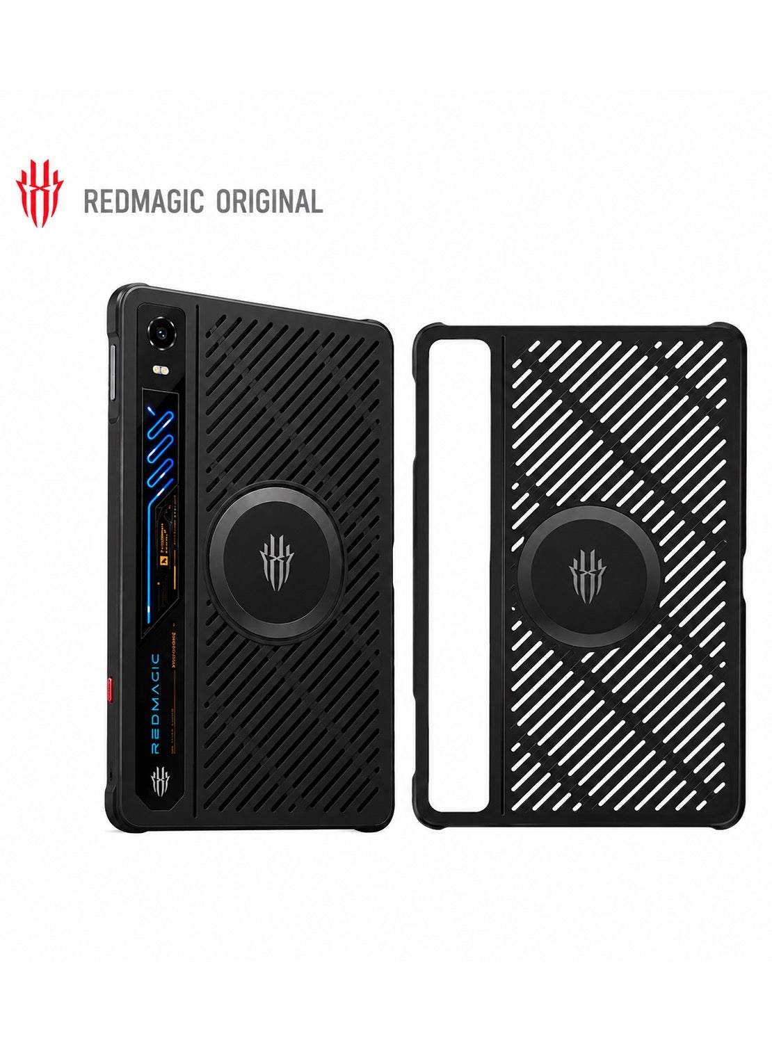 RedMagic Astra 2 Original Gaming Cooling Case, Black – Magnetic Protective Cover with Advanced Cooling & Ventilation Design, Full Protection for Astra 2 / 5 Pro Tablet