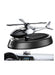Car Air Freshener Helicopter Solar Energy Rotating Aromatherapy Aviation Al Alloy Diffuser Interior Decoration Accessories Diffuser For Car & Home Car Perfumes - INCLUDES NON SLIP MAT and AIR FRESHENER ESSENTIAL OIL