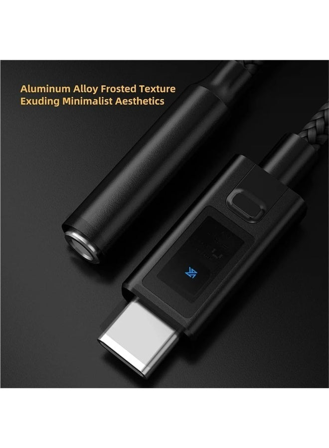 KZ AM02 Type-C to 3.5mm Gaming DAC Adapter and Headphone Amplifier with 4 EQ Mod