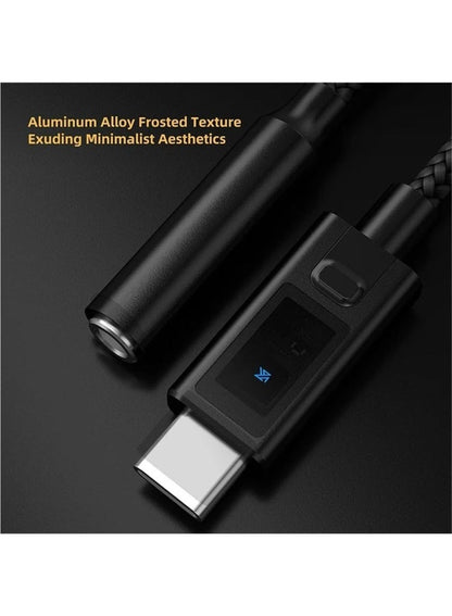 KZ AM02 Type-C to 3.5mm Gaming DAC Adapter and Headphone Amplifier with 4 EQ Mod