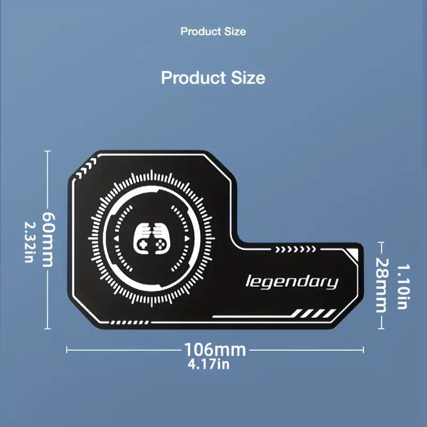 Legendary Magnetic Heat Sink Conductor Pad Sticker Cooler Cooling L Shape Metal Plate Sheet Ring