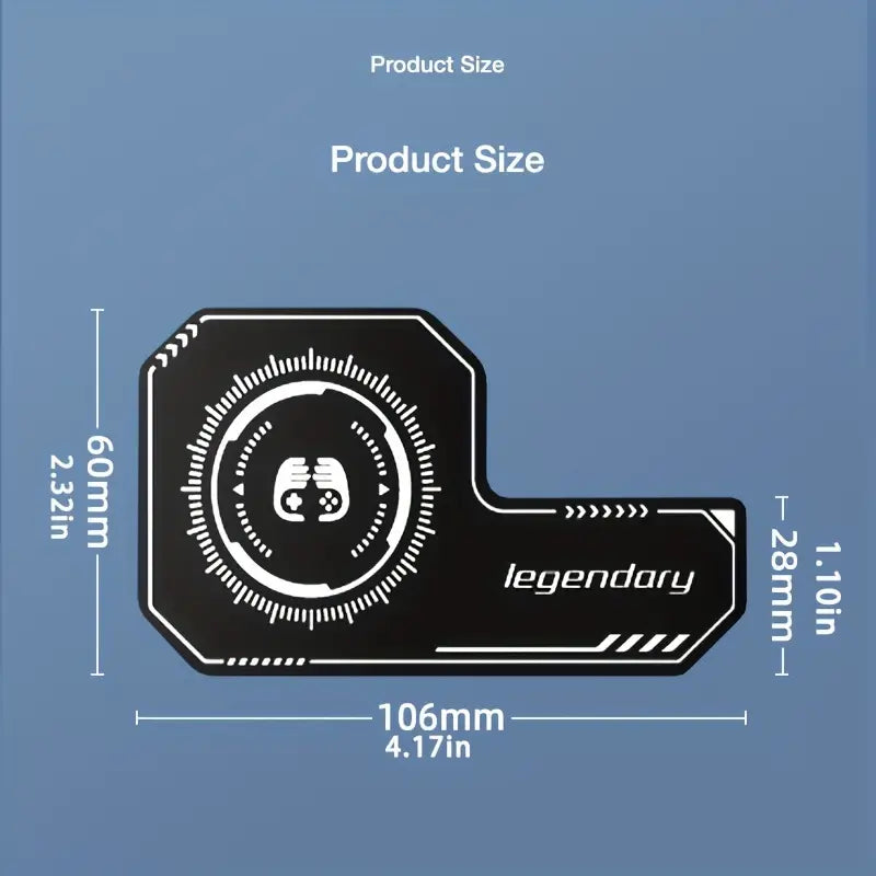 Legendary Magnetic Heat Sink Conductor Pad Sticker Cooler Cooling L Shape Metal Plate Sheet Ring